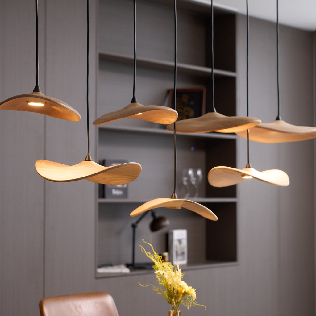 Empty Leaf Chandelier