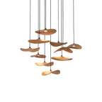 Empty Leaf Chandelier