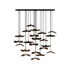 Empty Leaf Chandelier