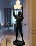 Enlightened Figure Sculptor Floor Lamp
