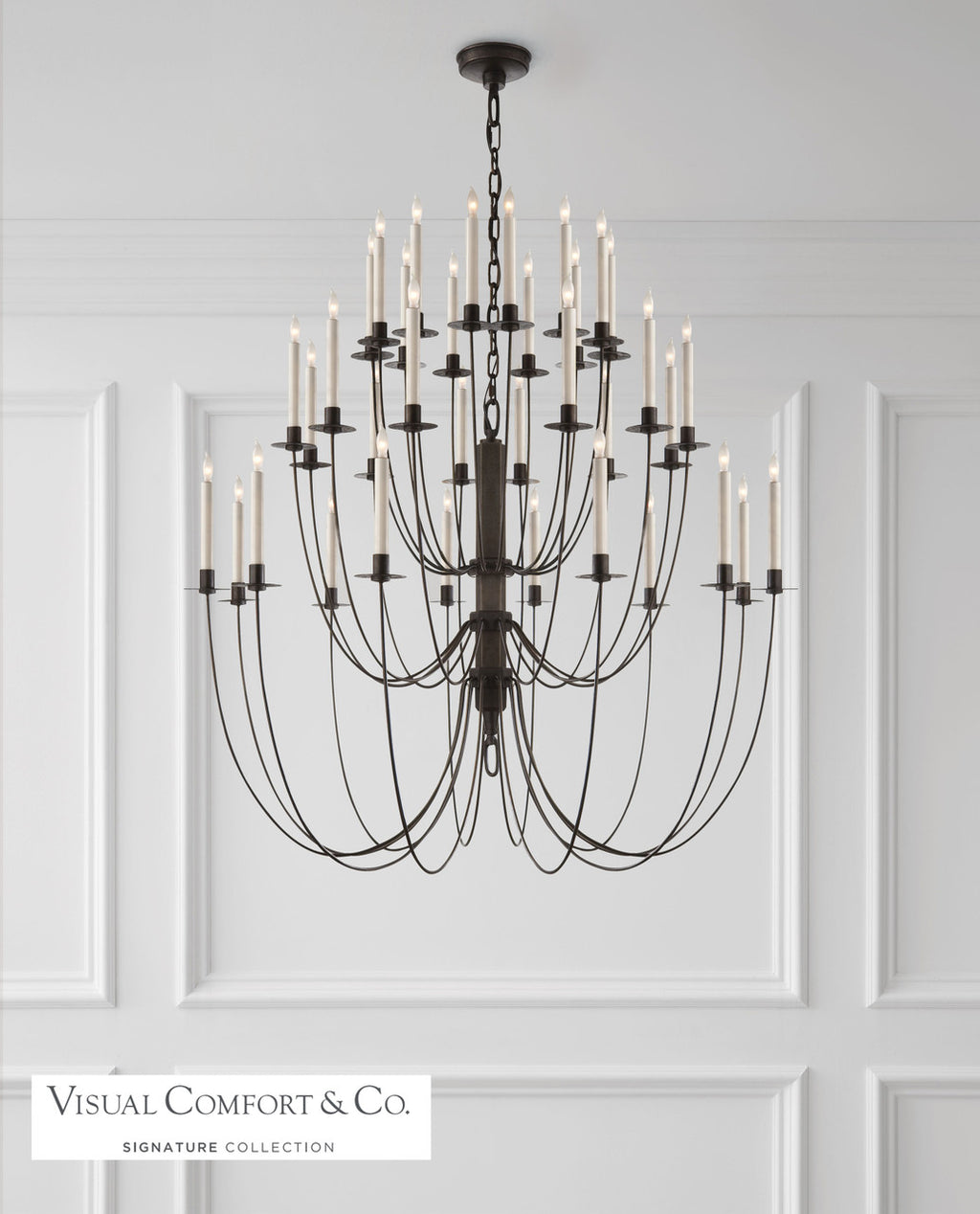 Erika Three-Tier Chandelier