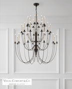Erika Three-Tier Chandelier