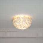 Feathered Ceiling Lamp