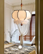Feathered Lantern Pendant Light