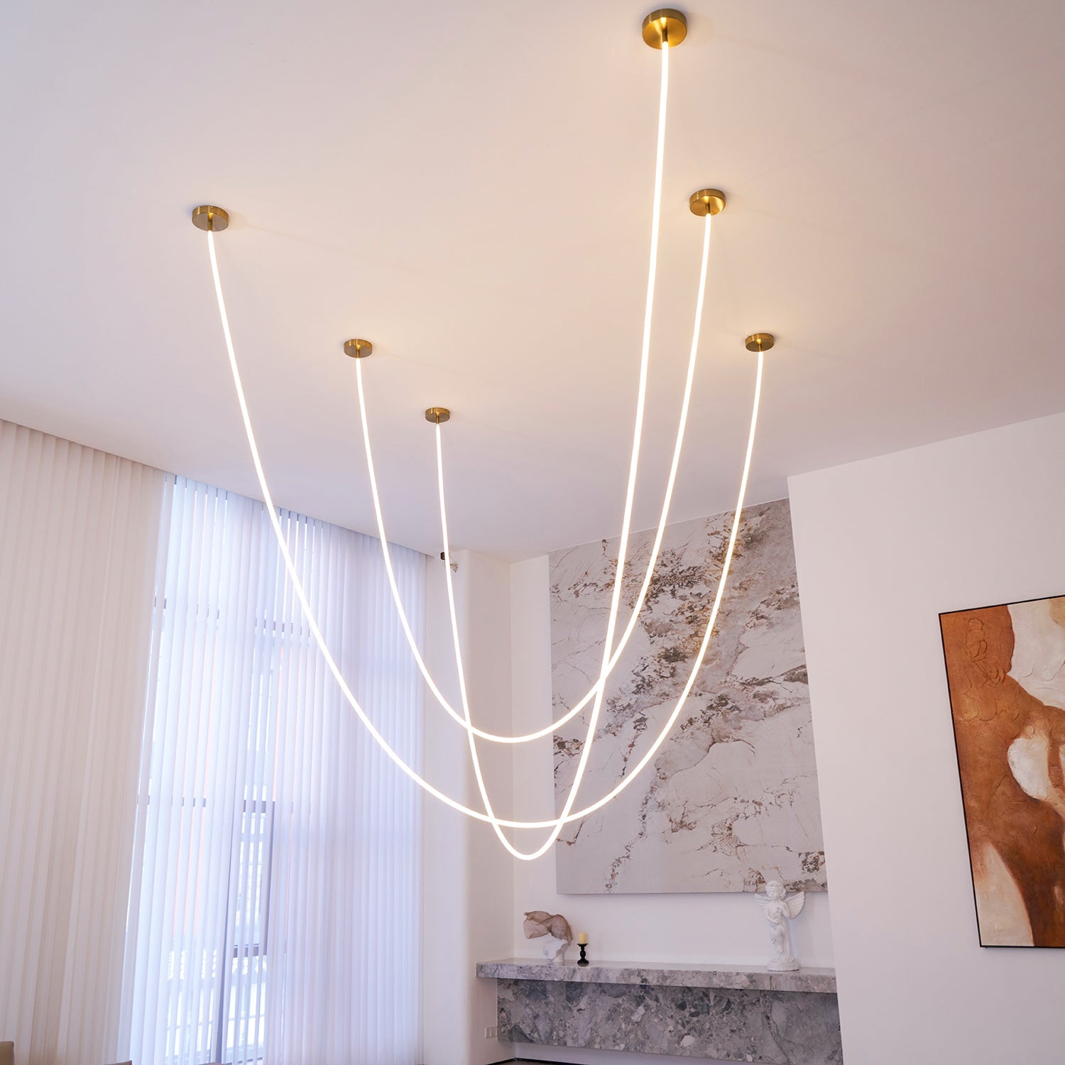 Flexible Curve Pendant Lamp