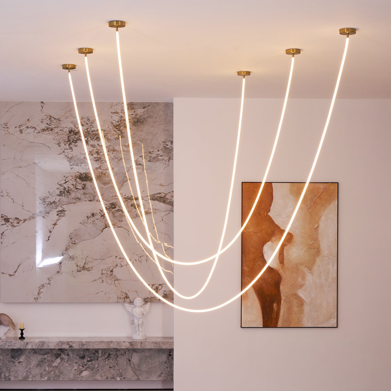Flexible Curve Pendant Lamp