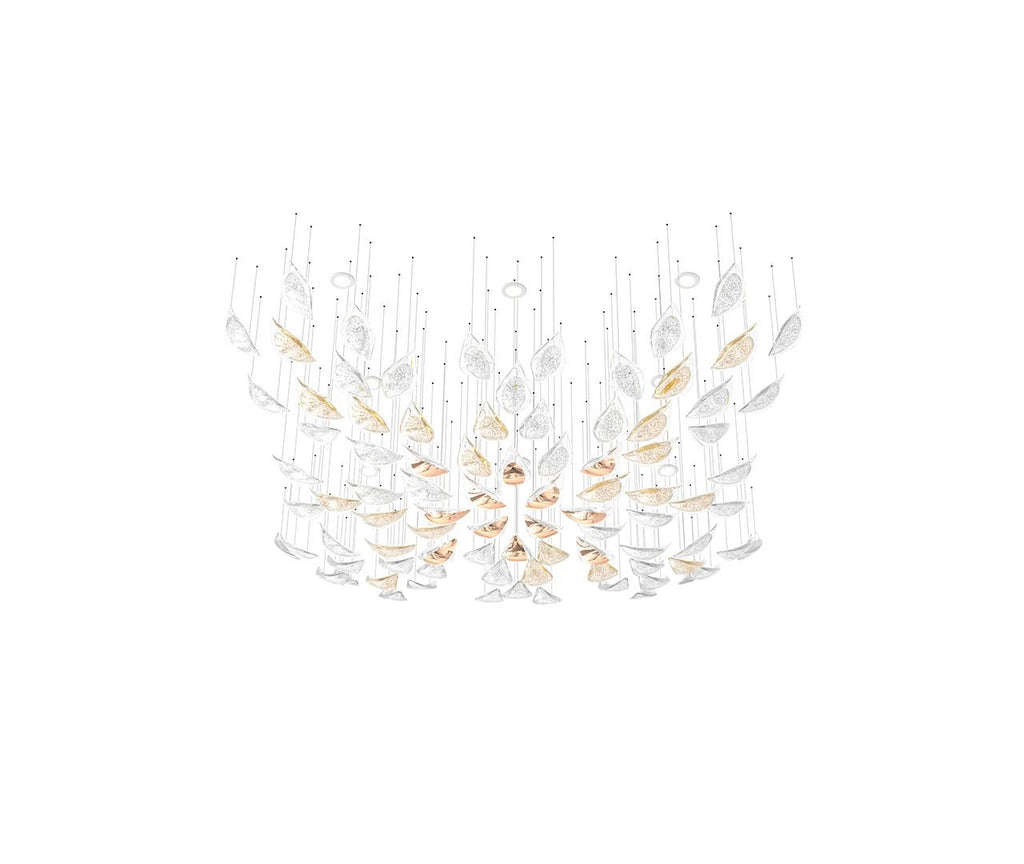 Floating Leaves Chandelier