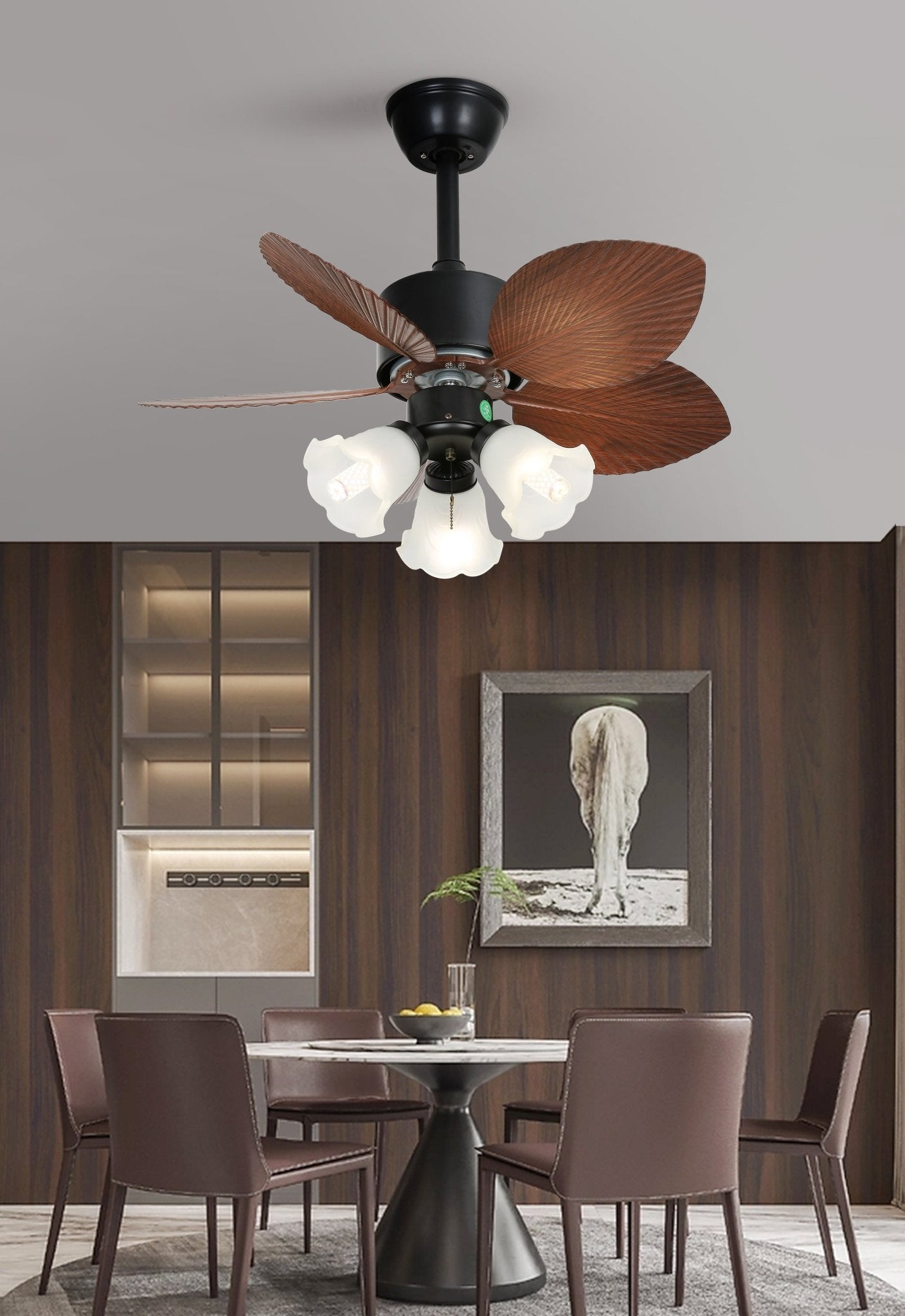 Floriva Blossom Ceiling Fan Light