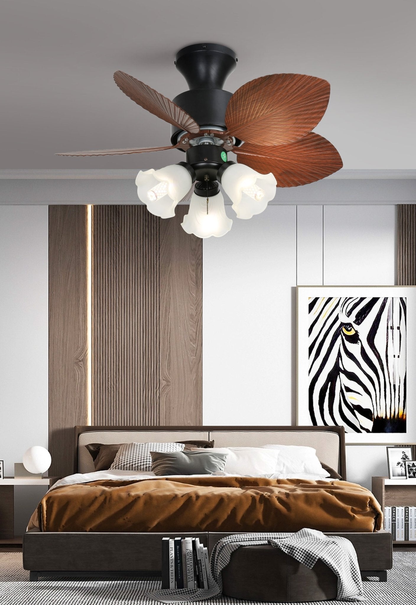 Floriva Blossom Ceiling Fan Light