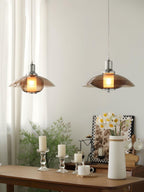 Flying Saucer Chrome Pendant Light