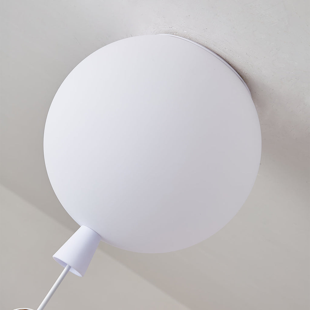 Frosted Balloon Ceiling Light