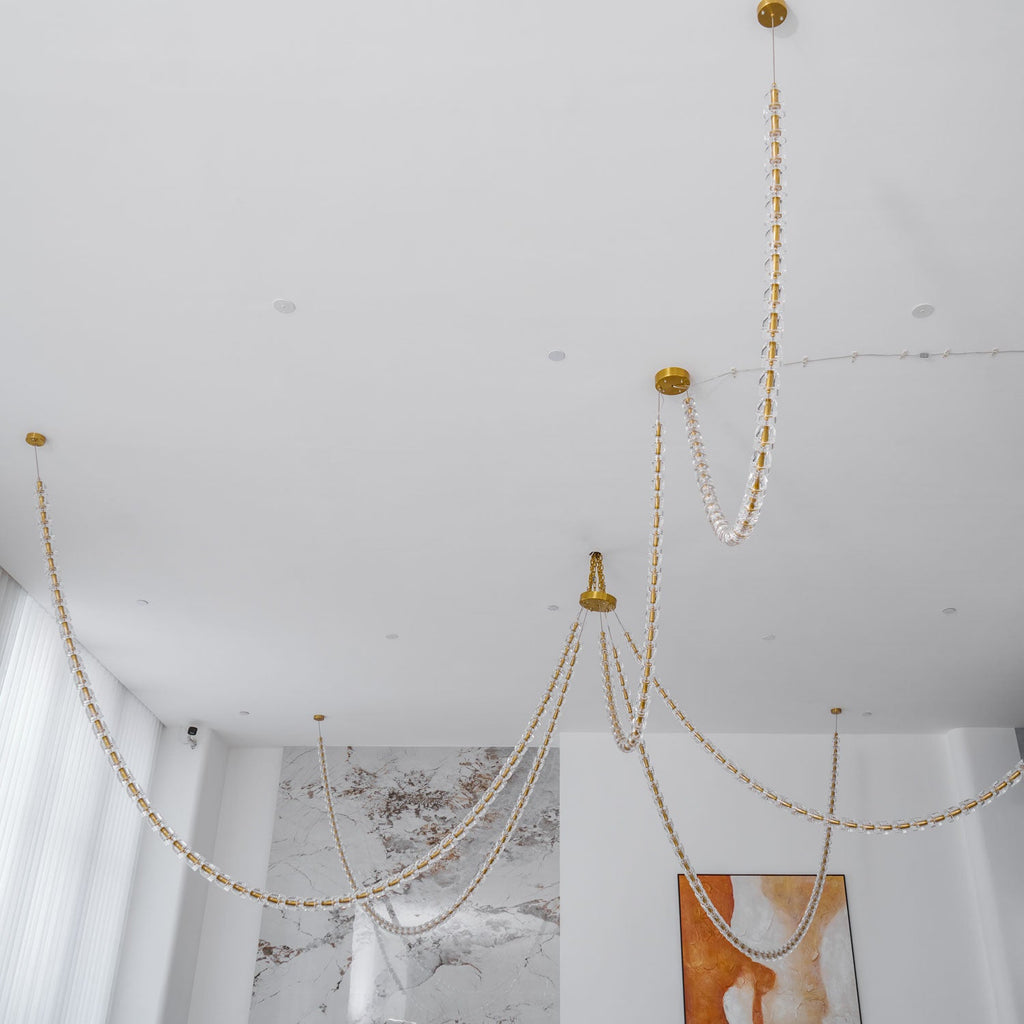 Gabriel Gold Chandelier