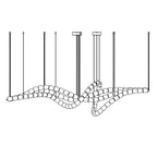 Gabriel Gold Chandelier