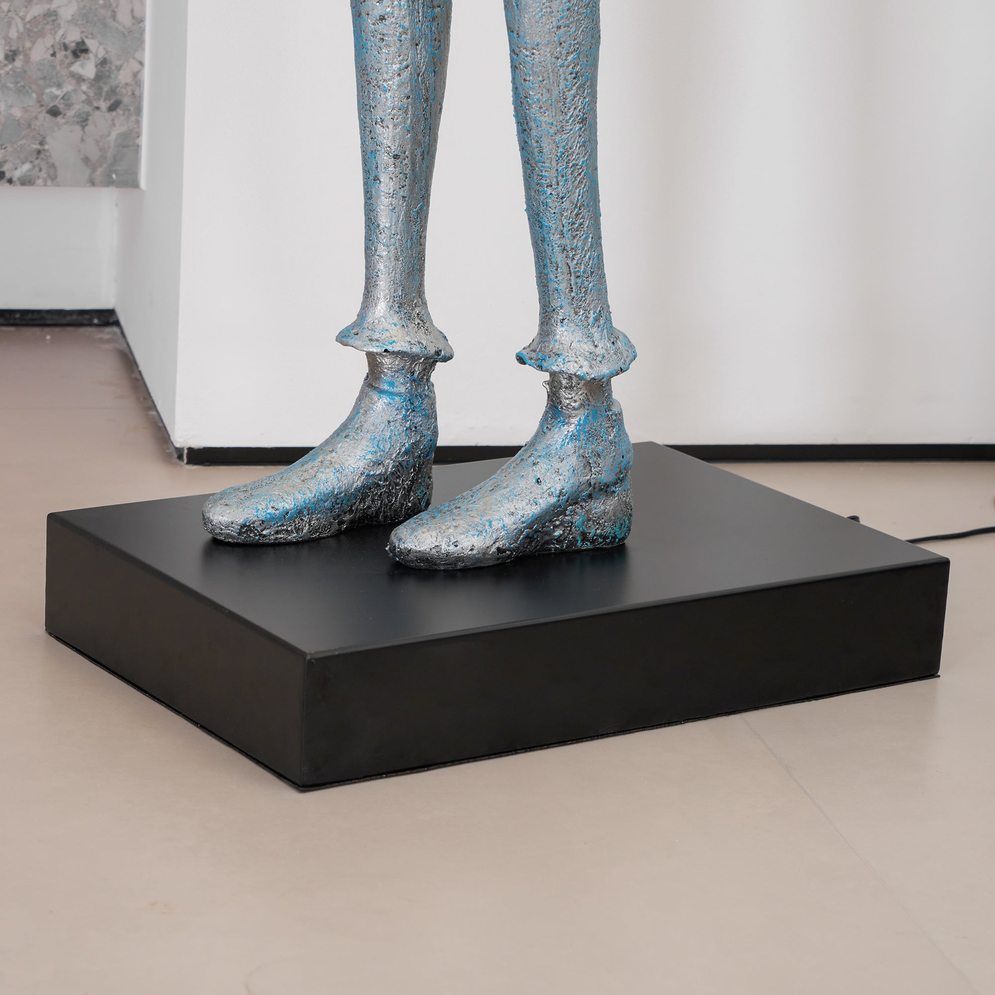 Gentleman Sculpture Floor Lamp