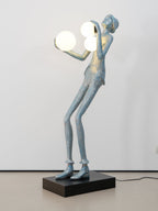 Gentleman Sculpture Floor Lamp