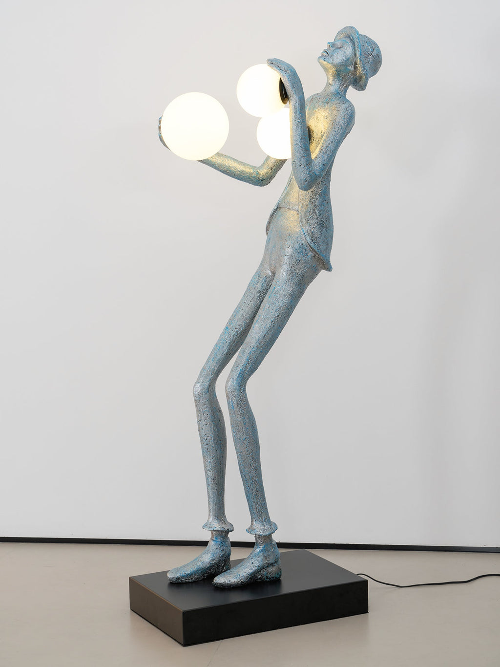 Gentleman Sculpture Floor Lamp