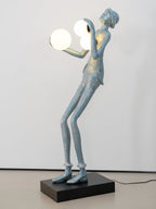 Gentleman Sculpture Floor Lamp