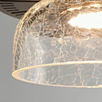 Glacier Crackle Glass Pendant Lamp