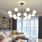 Glamorous Glass Raindrop Chandeliers