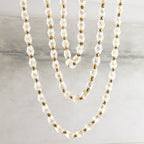 Glass Chain Chandelier