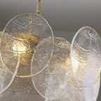 Glass Disc Chandelier