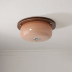Glass Dome Ceiling Light