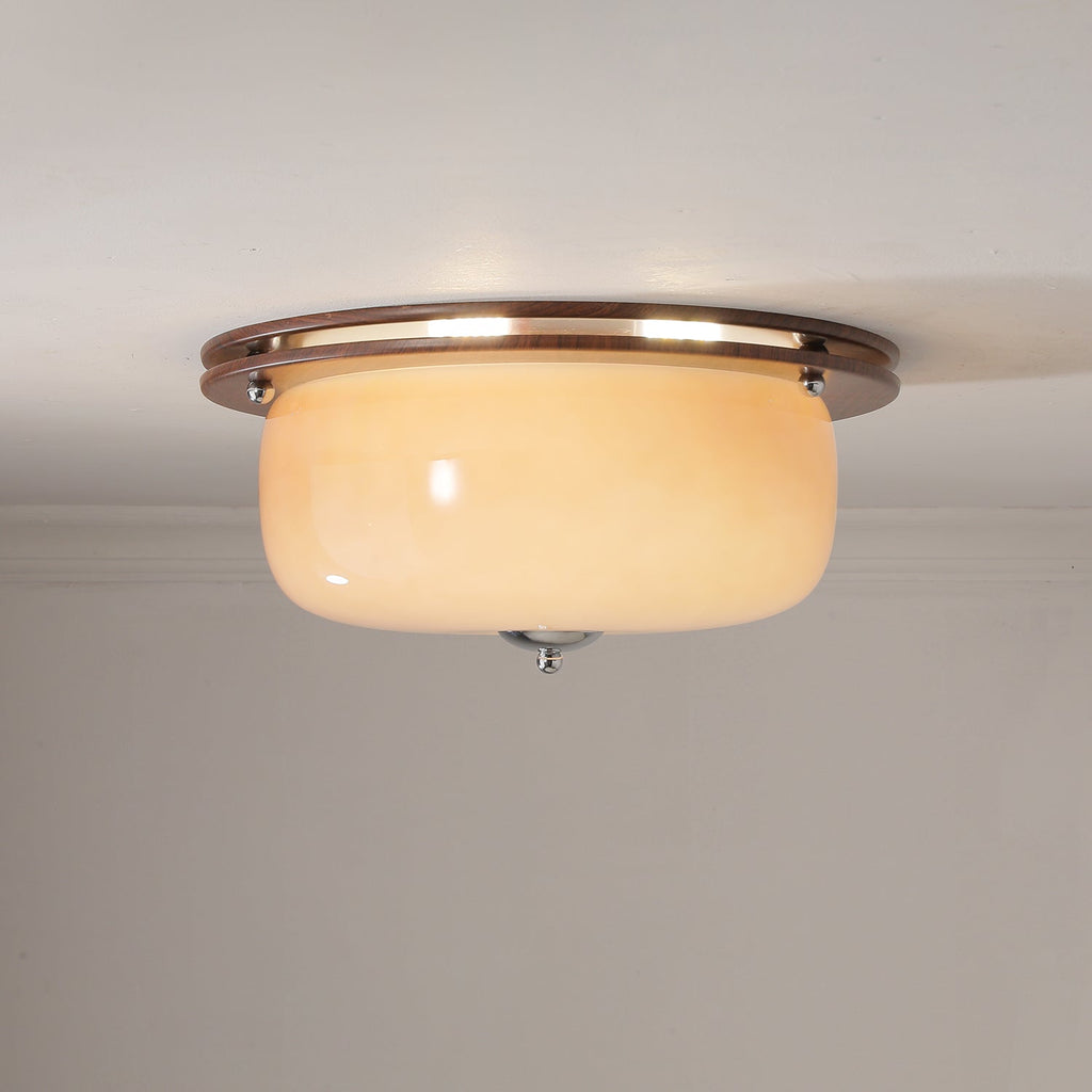 Glass Dome Ceiling Light