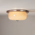 Glass Dome Ceiling Light