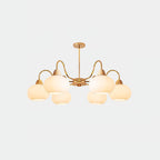 Glass Persimmon Chandelier