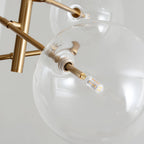 Glass Globe Mobile Chandelier