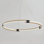 Gold Ring Chandelier