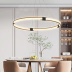 Gold Ring Chandelier