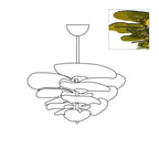 Petals Gold Murano Chandelier