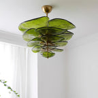 Petals Gold Murano Chandelier