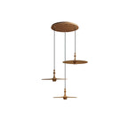 Spindle Disc Pendant Lamp