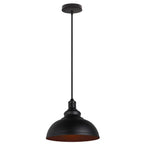 Iron Pendant Light Vintage Loft Bar Lighting Nordic Handing Lampshade