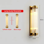 Crystal Wall Lamp: Modern Minimalist Luxury LED Lights for Living Room, Bedroom & Aisle