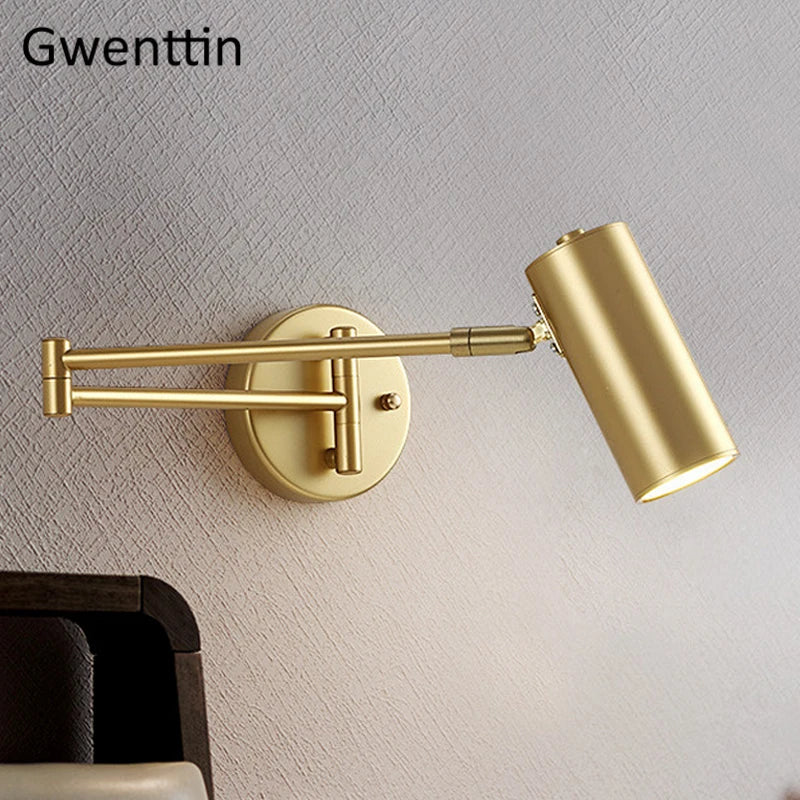 Modern Europe Adjustable Wall Sconce for Bedroom Decor