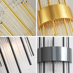 Luxury Crystal Wall Lamp for Modern Living Room and Bedroom LED Lighting