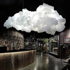 LED Cloud Chandelier: Floating Cotton Cloud Pendant Lamp for Nursery, Living Room, Kids Room