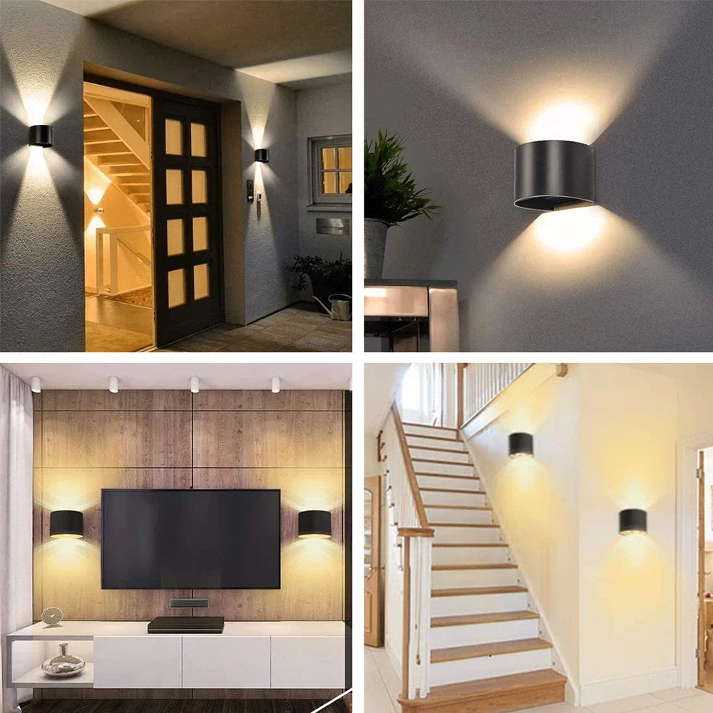 Adjustable Aluminum Wall Sconce Light for Bedroom Living Room Stairs