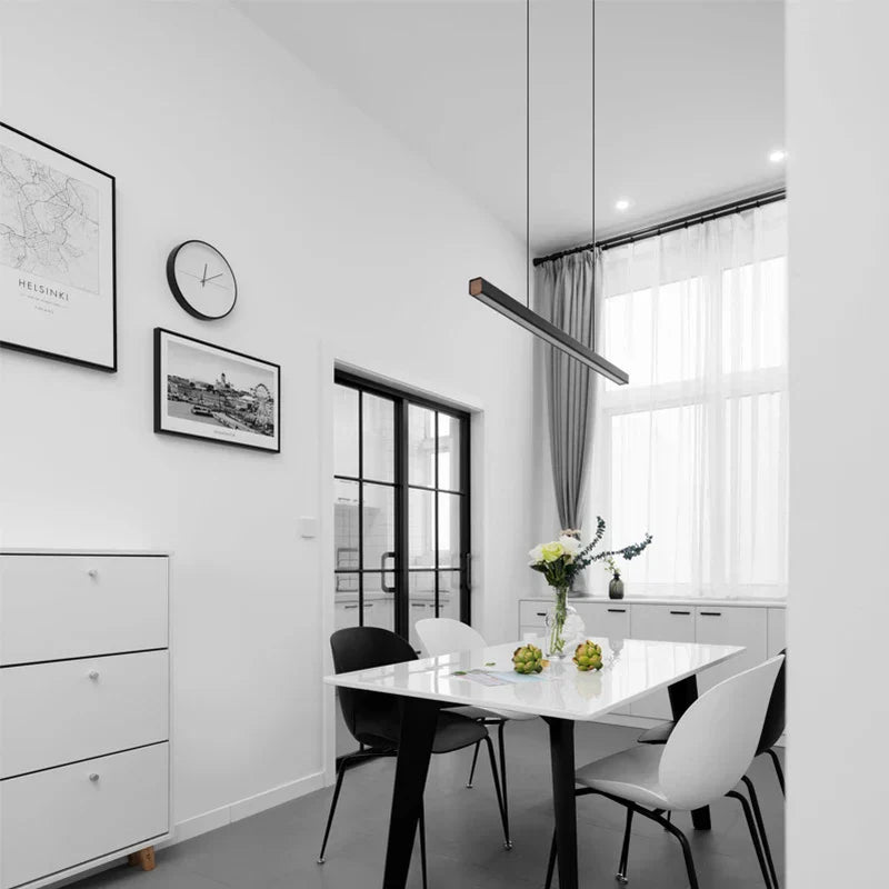 LED Dining Chandelier: Nordic Style Hanging Lights for Home, Office, and Bar