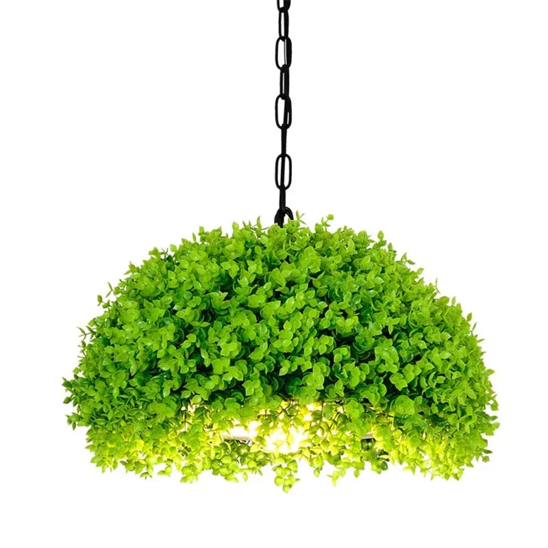 Retro Plant Chandelier: Ideal for Restaurant, Bar, Industrial Loft Decor