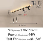 Modern Vintage Iron Ceiling Spotlights for Living Room Study & Wardrobe. Enhance your Space with Track Lighting.