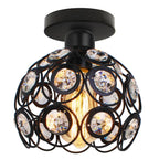 Vintage Industrial LED Ceiling Light Shade for Living Room Kitchen Cage Home Decor