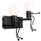 Creative LED Wall Light Indoor Wall Sconce Modern Art Decor Iron E27