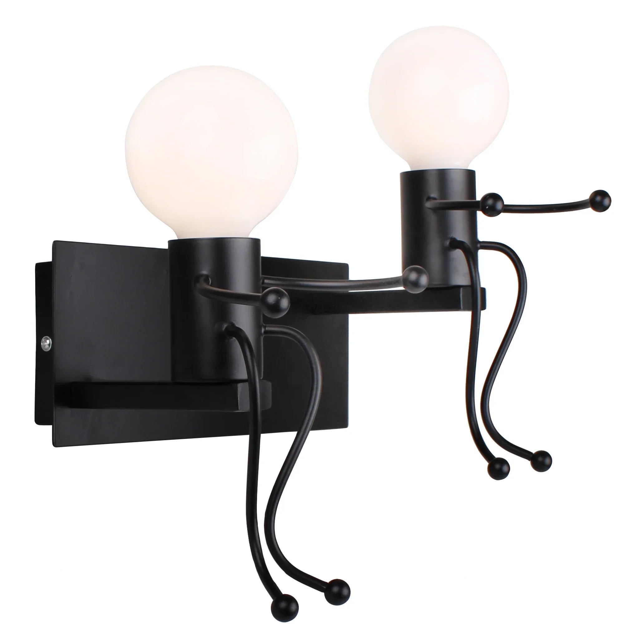 Creative LED Wall Light Indoor Wall Sconce Modern Art Decor Iron E27