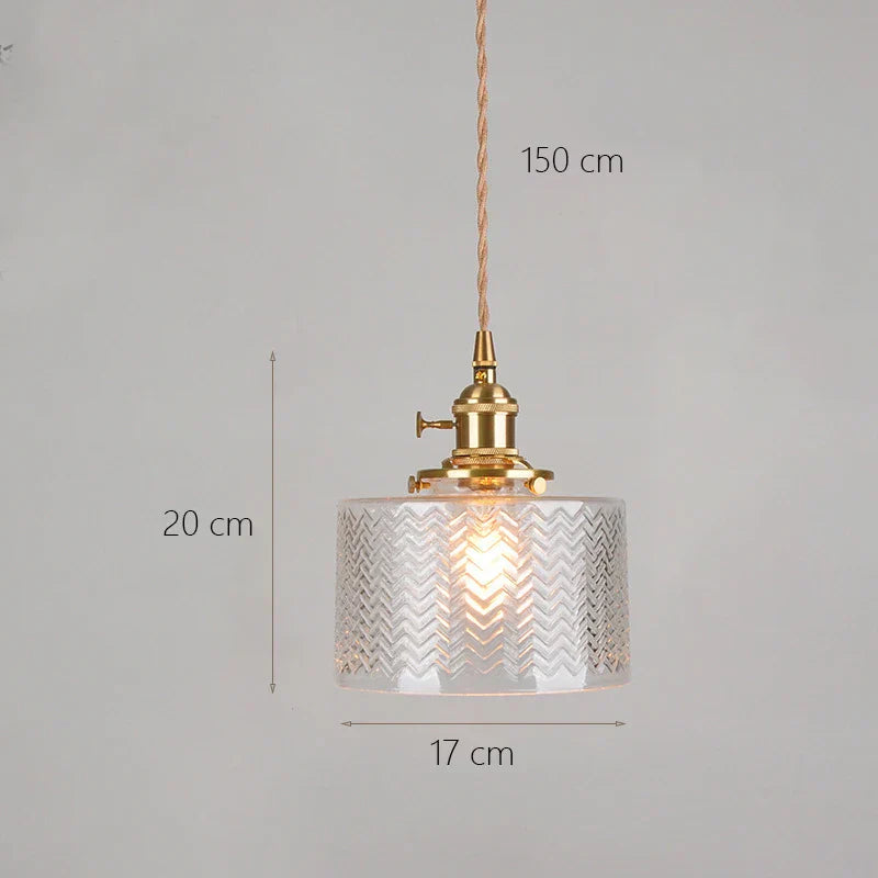 Scandinavian Glass Chandelier Lighting Modern Classic Decorative LED Pendant