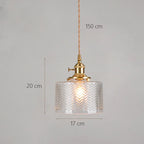 Scandinavian Glass Chandelier Lighting Modern Classic Decorative LED Pendant