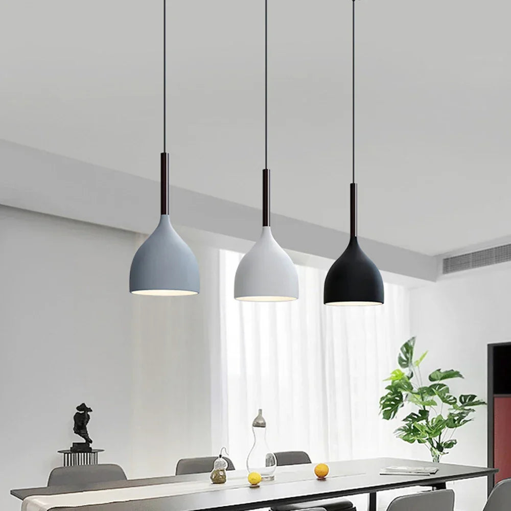 Modern LED Pendant Light for Living Room Kitchen Dining Minimalist Nordic Fixture